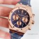 BF Factory Audemars Piguet Royal Oak 26331or Copy Watch Rose Gold Blue Face (3)_th.jpg